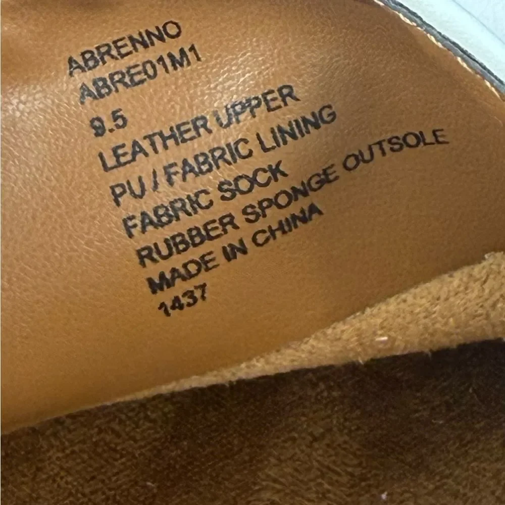 Steve Madden Men's Adonnis leather Penny Loafers size 9.5